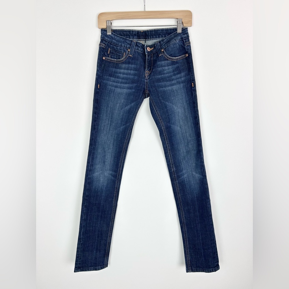 Anoname Low‎ Rise Skinny Jean Blue Size 25